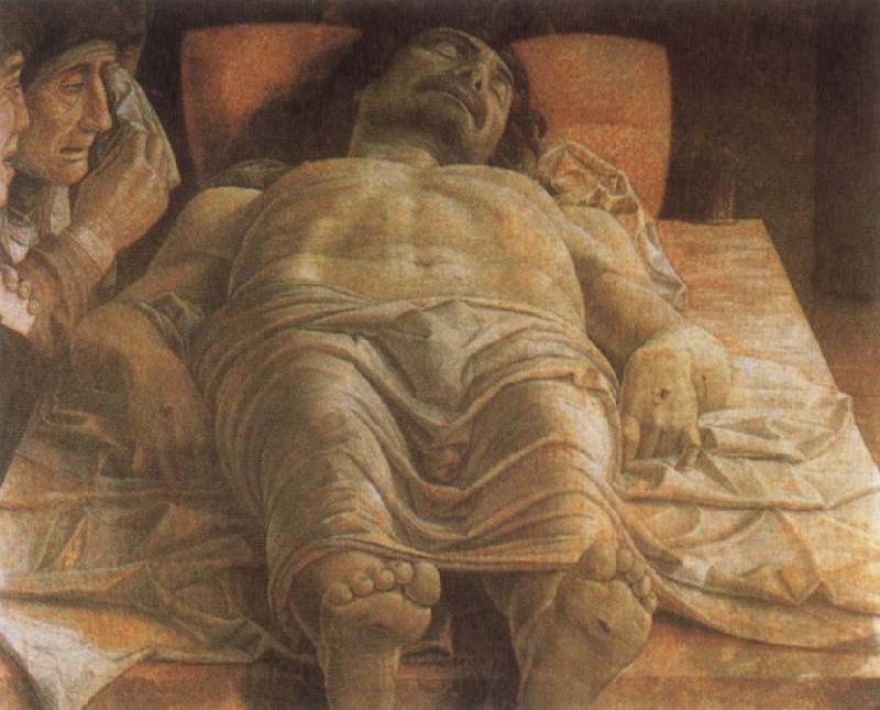 Andrea Mantegna The Lamentation over the Dead Christ Norge oil painting art